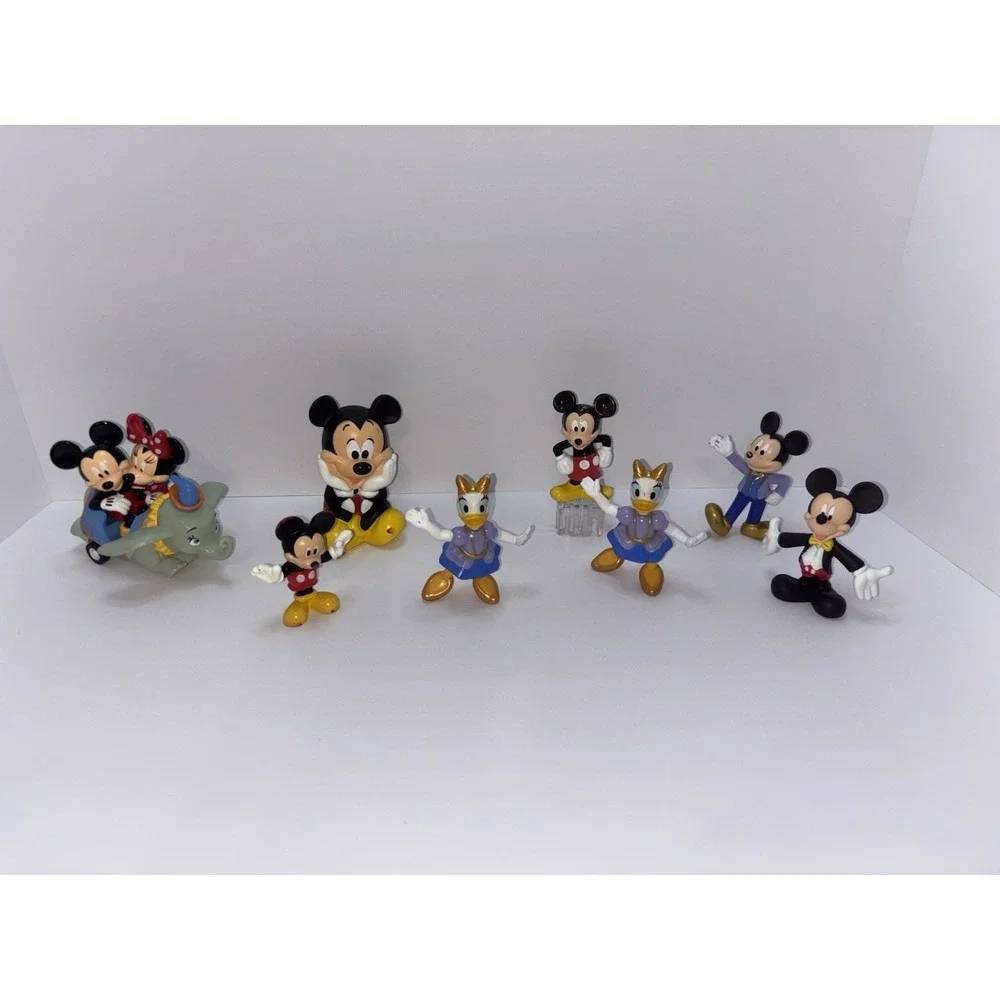 Mixed‎ Lot Of 8 Mickey And Friends Figures Vintage- Present Day cake TOPPER